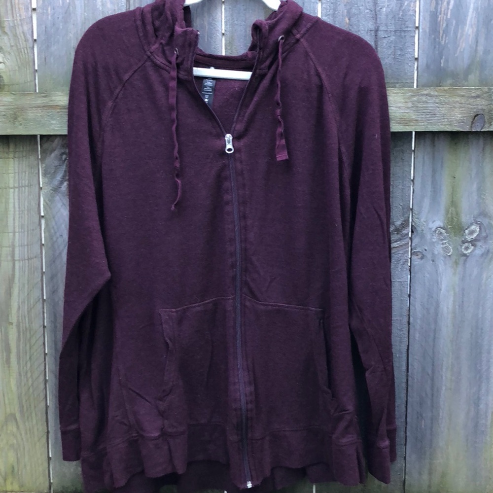 Yogalicious zip up hoodie 2x